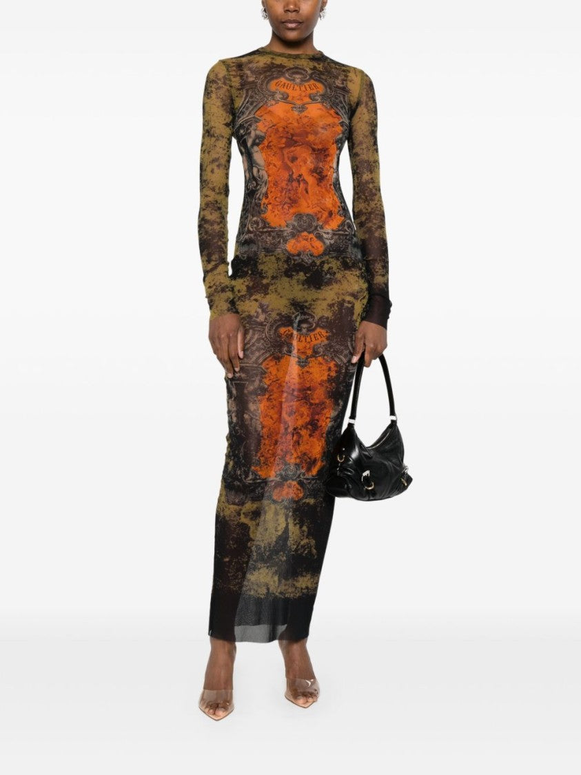 Jean Paul Gaultier Mèdaillon Long Dress