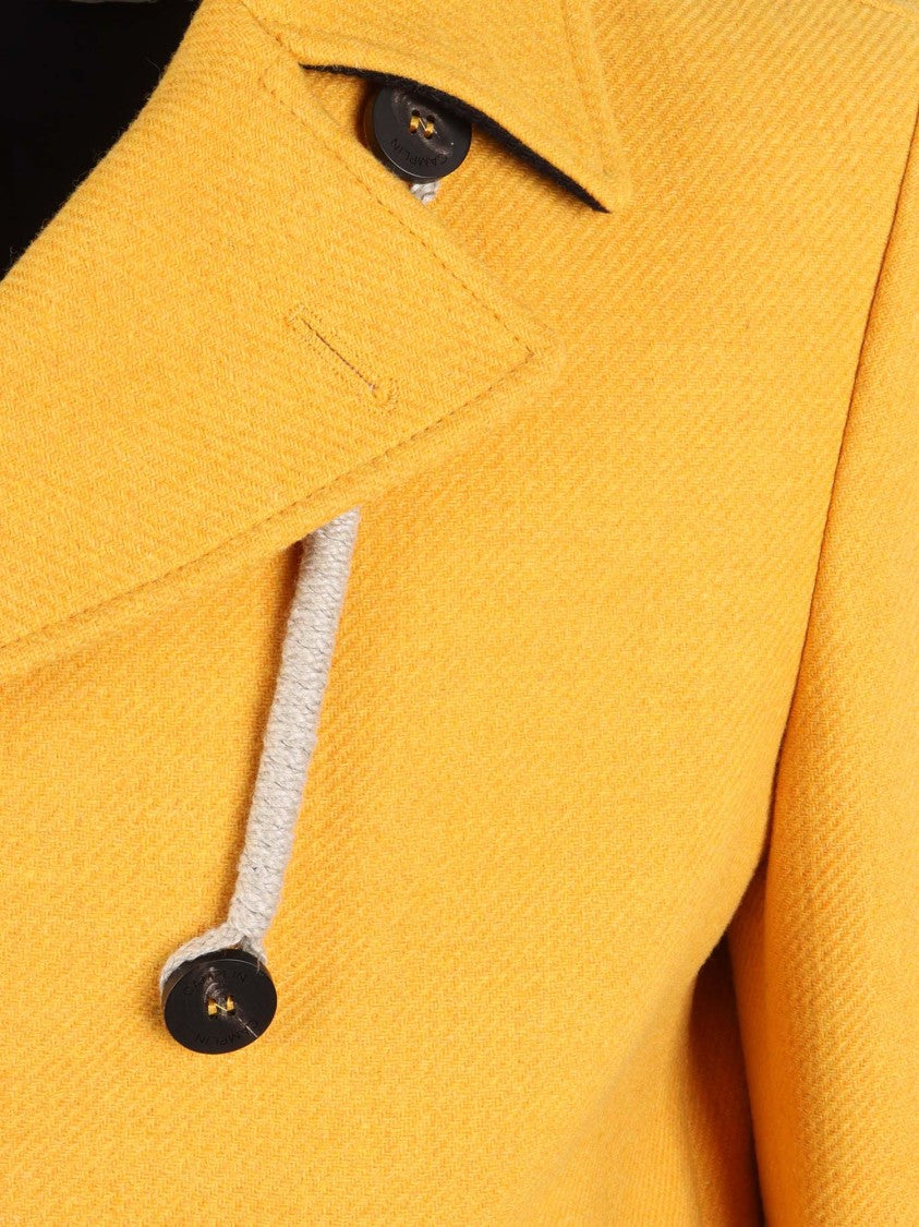 Camplin Island - S Double-Breasted Wool Coat