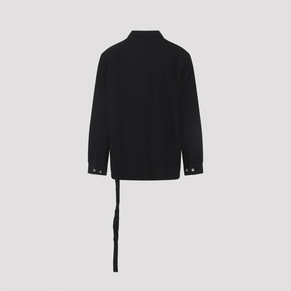 Drkshdw By Rick Owens Black Cotton Jumbo Outershirt
