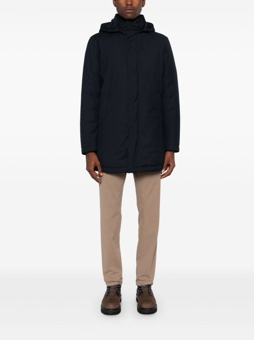 Herno Premium Polyester-Viscose Blend Giacconi Jacket