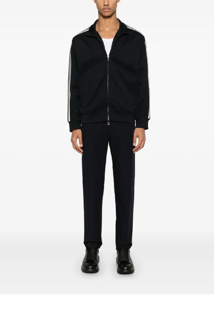 Emporio Armani Tailored Black Trousers With Classic Waistband