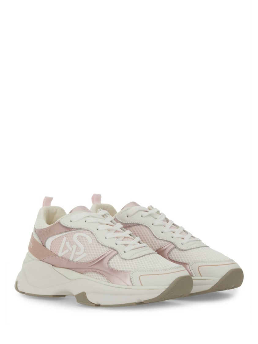 Stuart Weitzman Textured Upper Sneakers