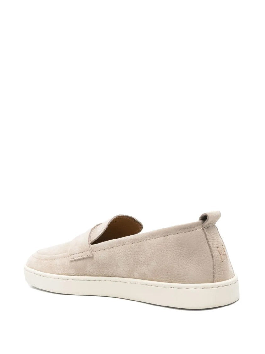 Henderson Beige Loafers With Comfortable Rubber Sole