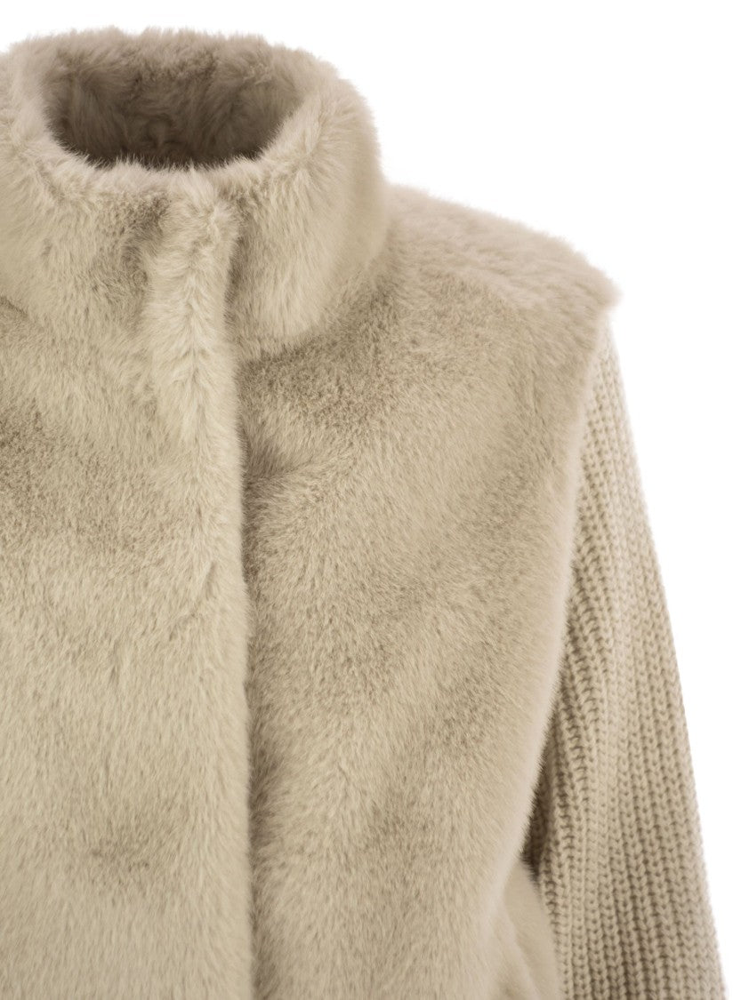 Herno Faux Fur Jacket