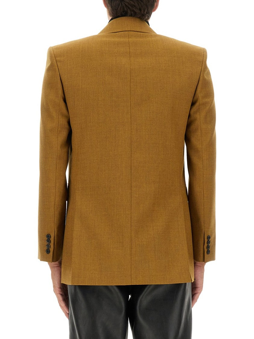 Saint Laurent Double-Breasted Wool Jacket