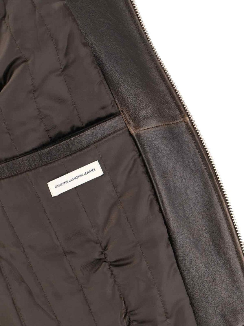 Dunst Lambskin Jacket – Brown