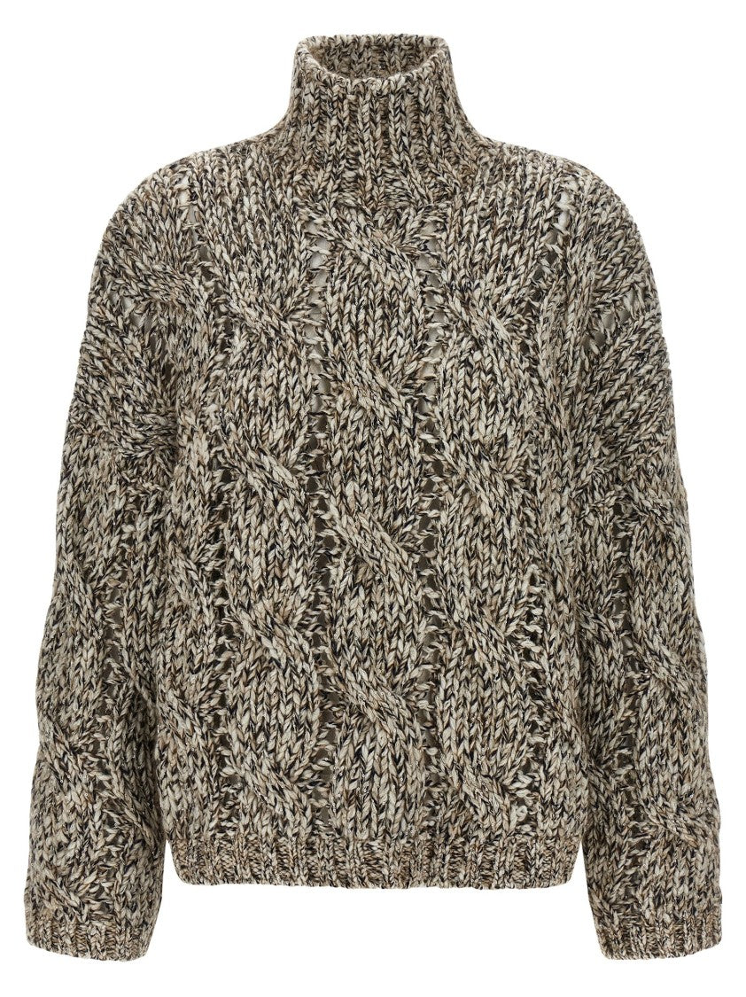 Brunello Cucinelli 'Dazzling Net' Sweater