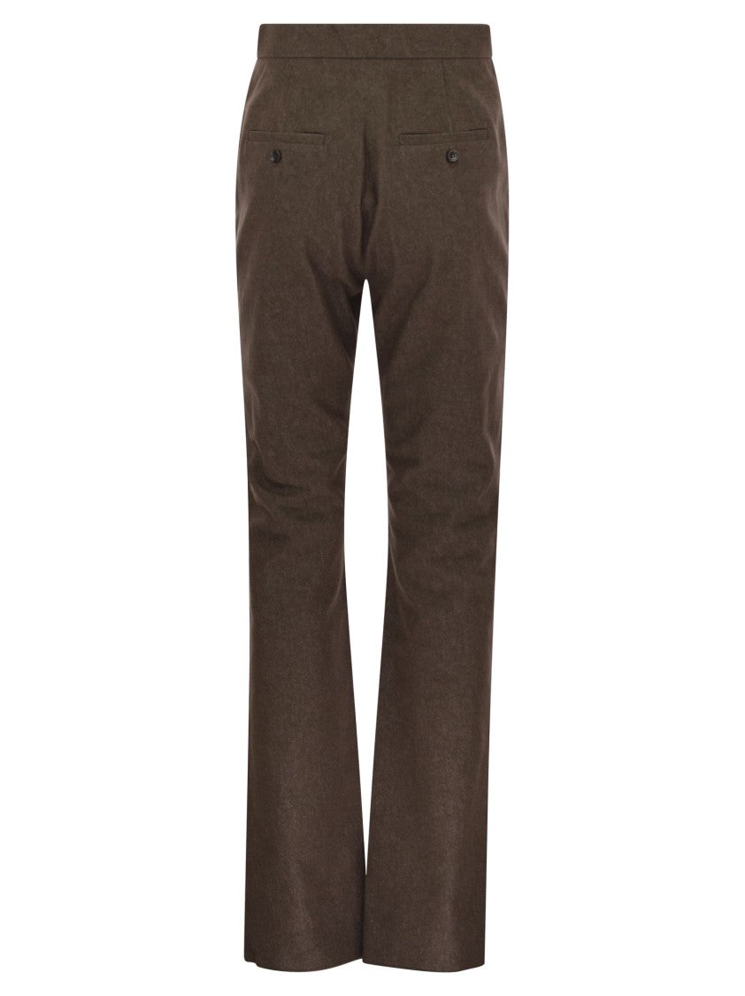 Max Mara Galizia - Slim Fit Cotton Trousers