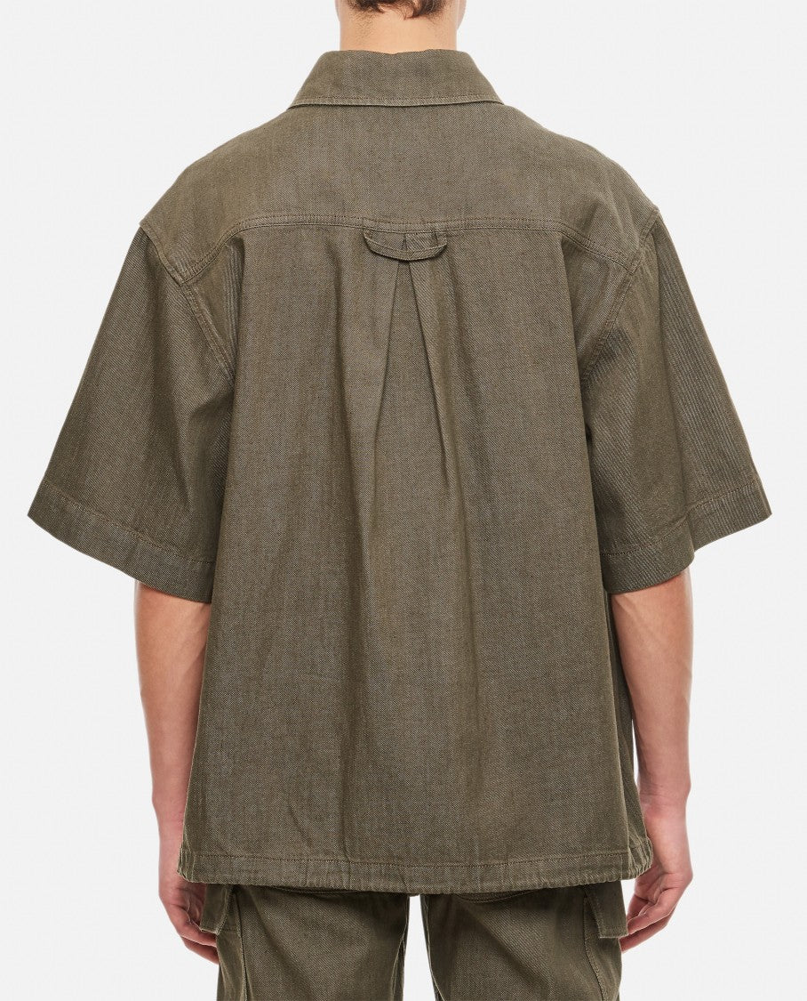 Alexander Mcqueen Denim Cotton Shirt