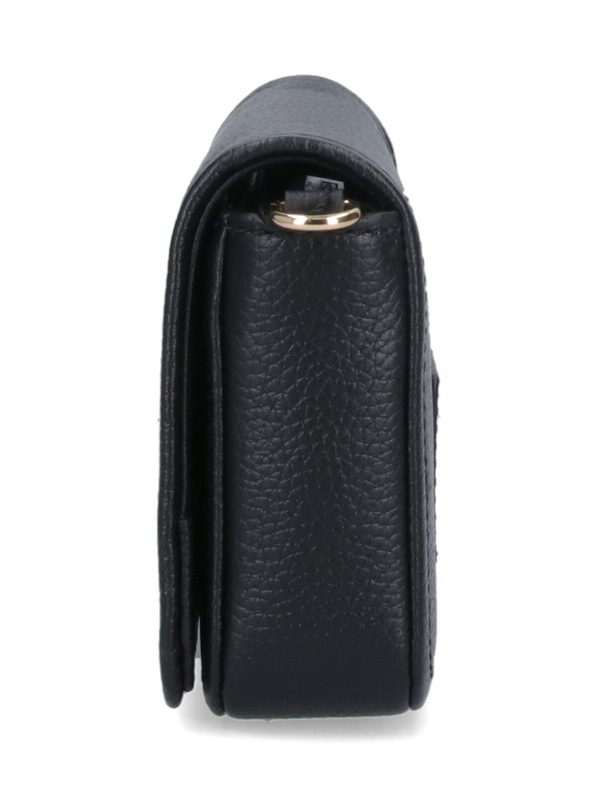 Marc Jacobs Mini 'The Leather' Bag – Black