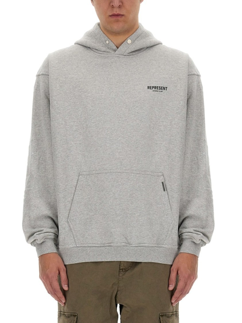 Represent Grey Hoodie