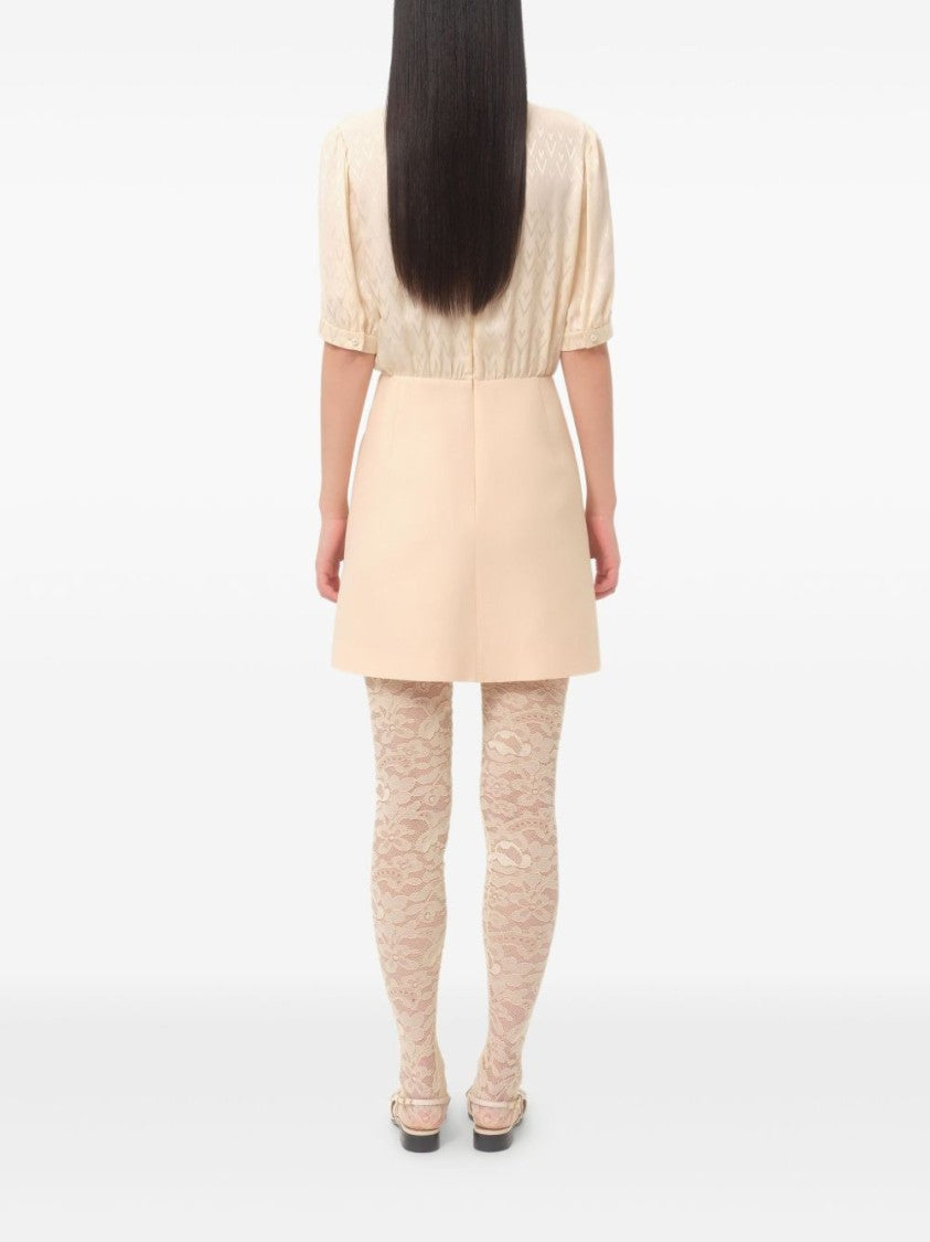 Valentino Crepe Couture Short Dress