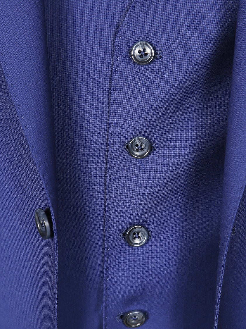 Tagliatore Bruce Tailored Blue Wool Blazer