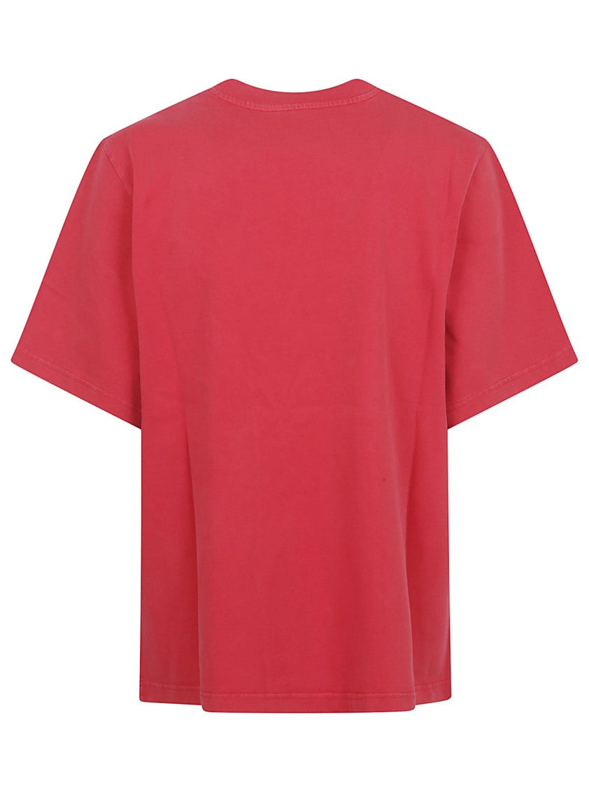Casablanca Chrome Text Printed Oversized T-Shirt