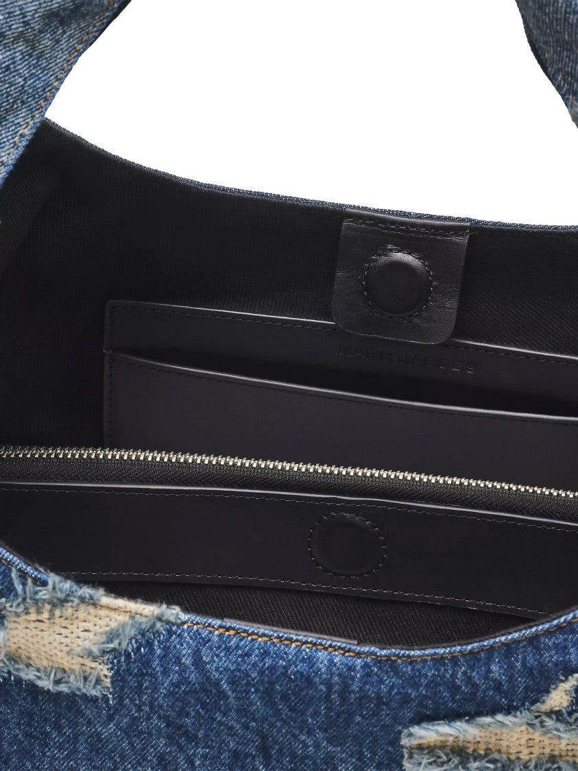 Marc Jacobs Unstructured Soft Cotton Bag With Spacious Interior