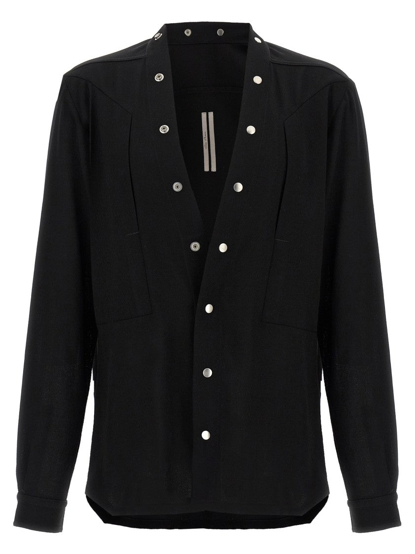 Rick Owens 'Larry Fogpocket' Shirt