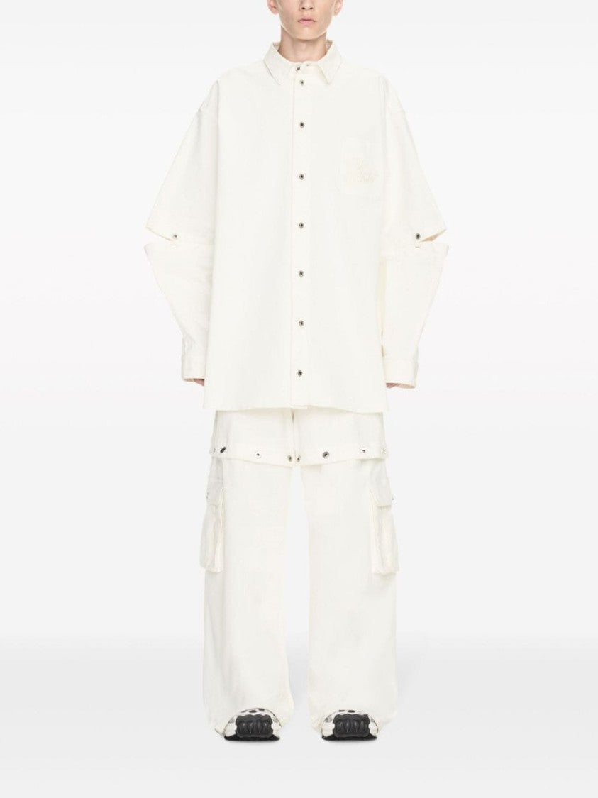 Off-White Shirt With Logo