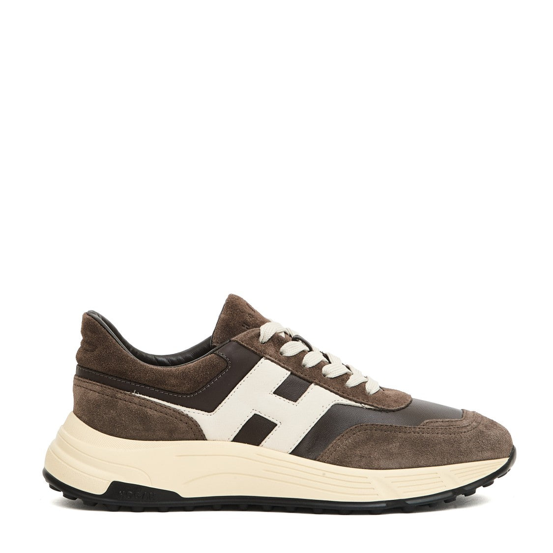 Hogan Hyperlight Cam Brown Running Sneakers