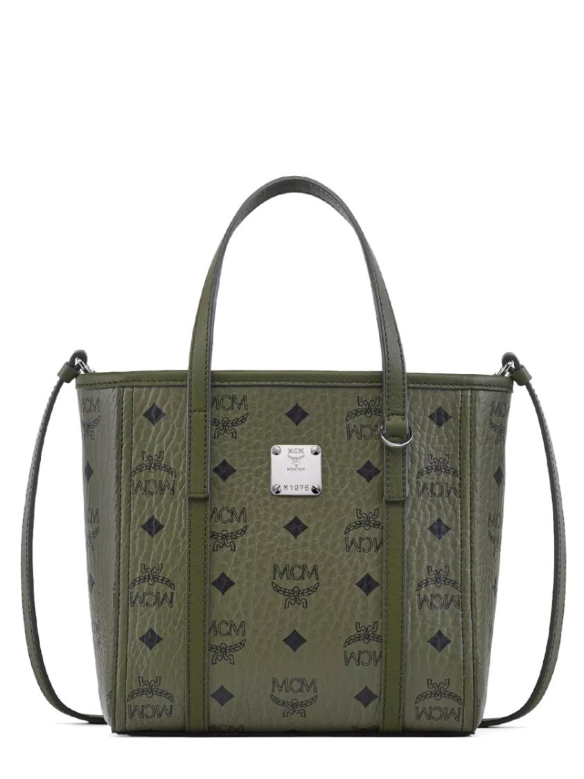 Mcm "Toni Top-Zip" Mini Bag In Visetos