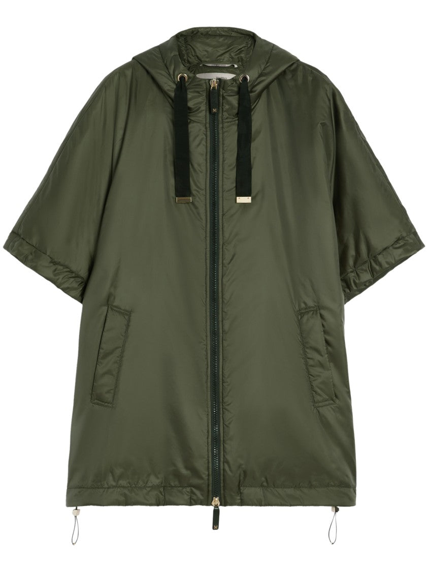 Max Mara Lightweight Hooded Jacket With Relaxed Fit