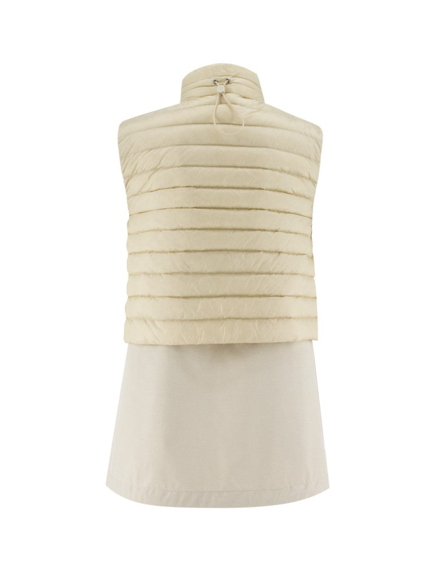 Duno Quilted Waistcoat With Adjustable Stand-Up Collar