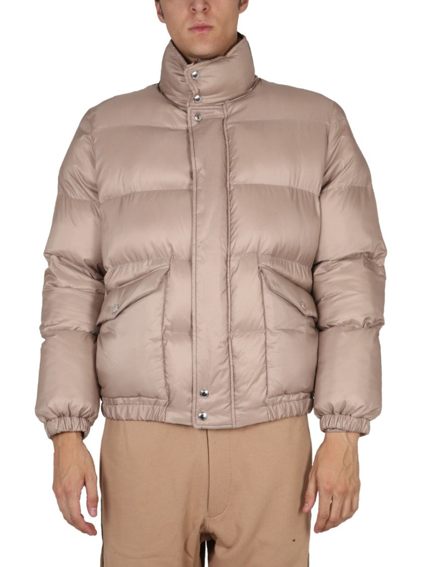 Alexander Mcqueen Graffiti Logo Print Down Jacket