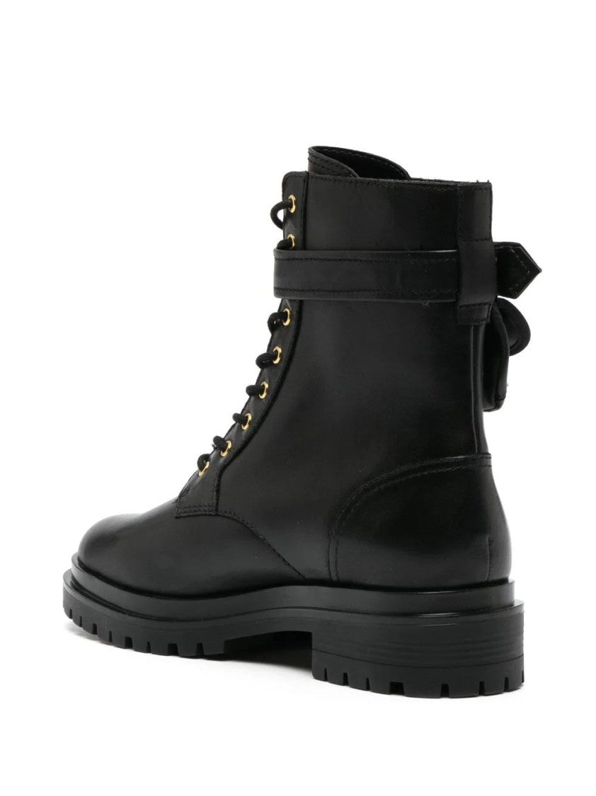 Lauren Ralph Lauren Burnished Calf Cammie Boots