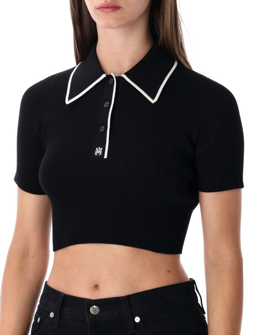 Amiri Ma Polo Knit Rib