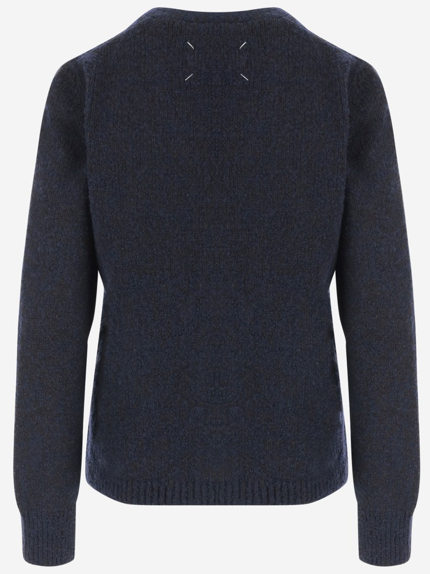 Maison Margiela Wool Blend Cardigan