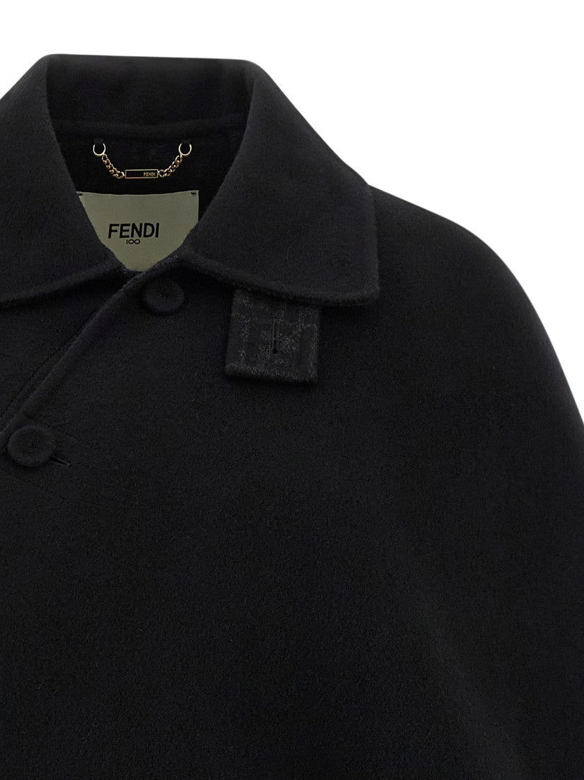 Fendi Double Wool' Cape