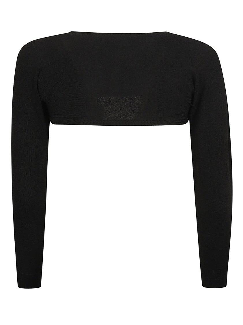 Dolce & Gabbana Cropped Black Top