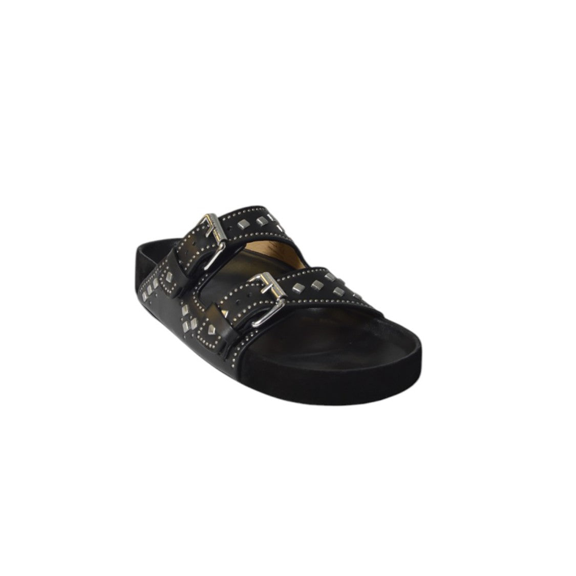 Isabel Marant Lennyo Black Leather Sandals