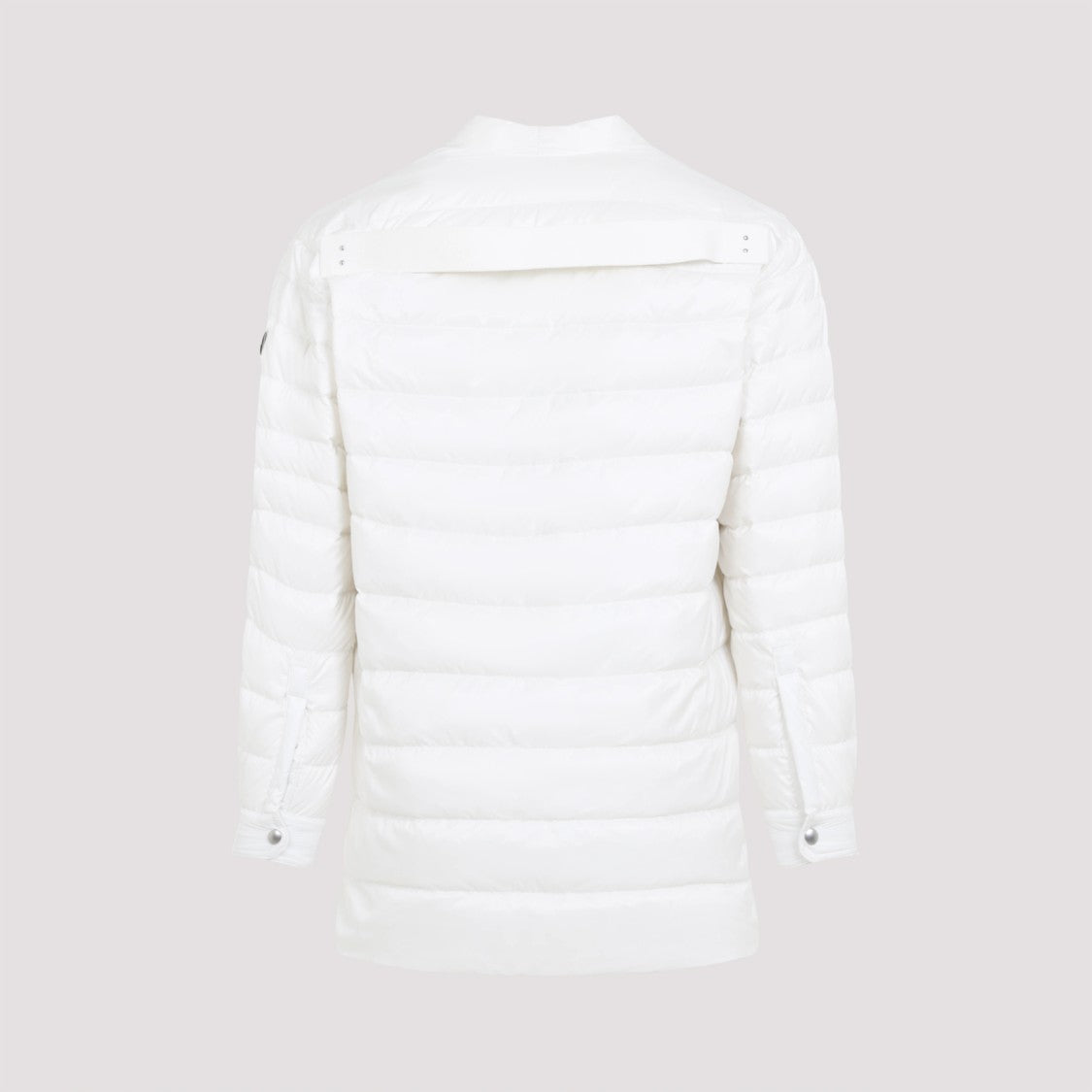 Moncler X Rick Owens Milk White Padded Outer Shirt Jacket