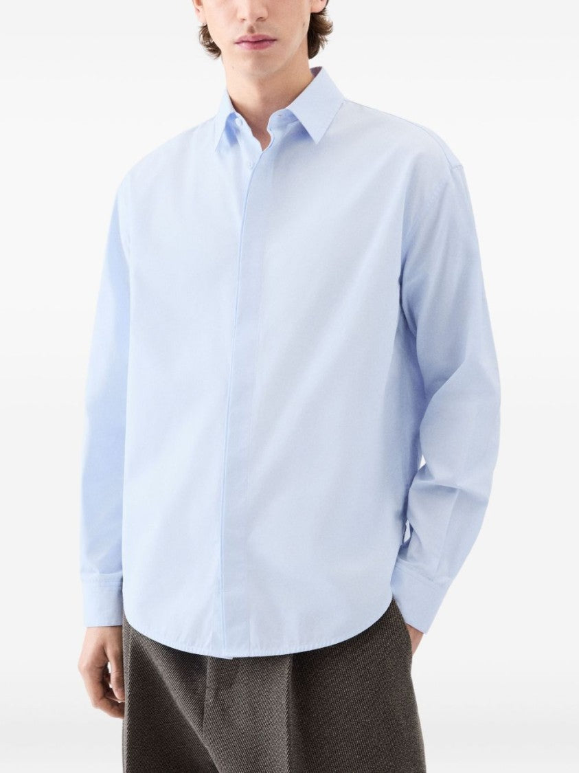 Jacquemus Light Blue Cotton Shirt