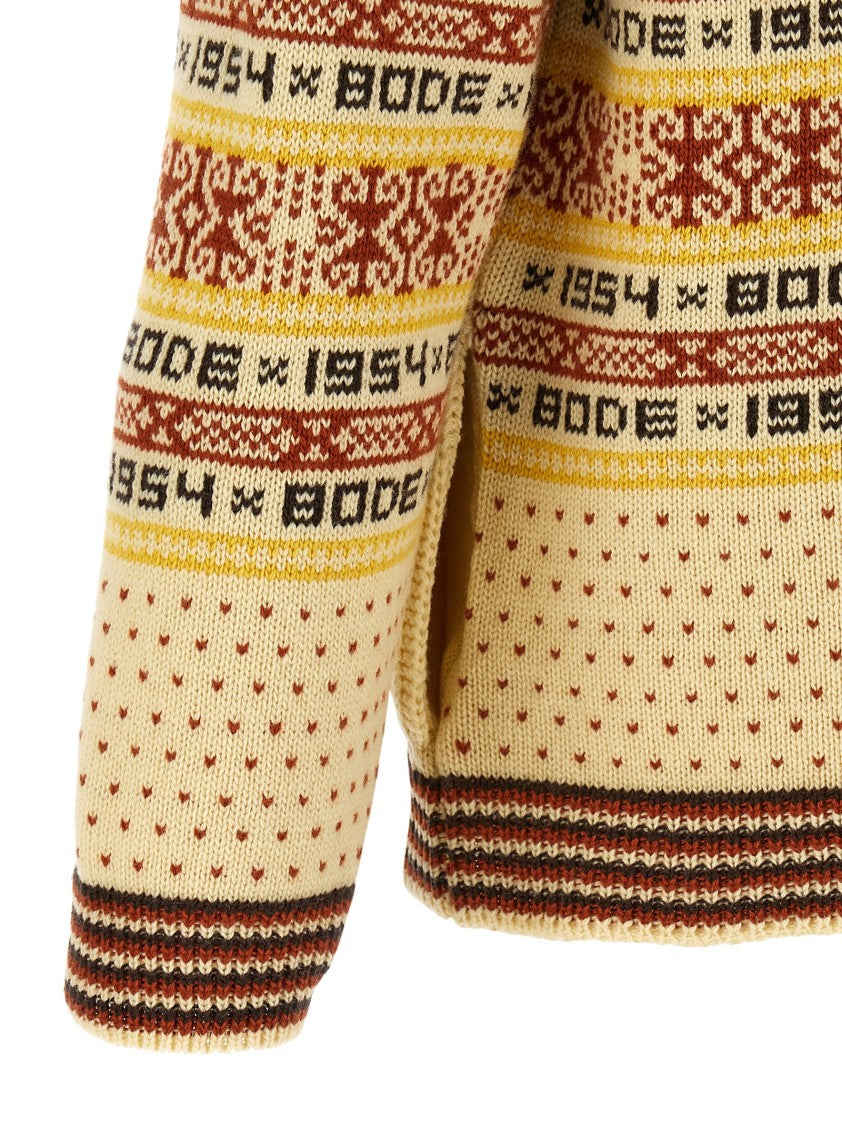 Bode 'Marzipan' Cardigan