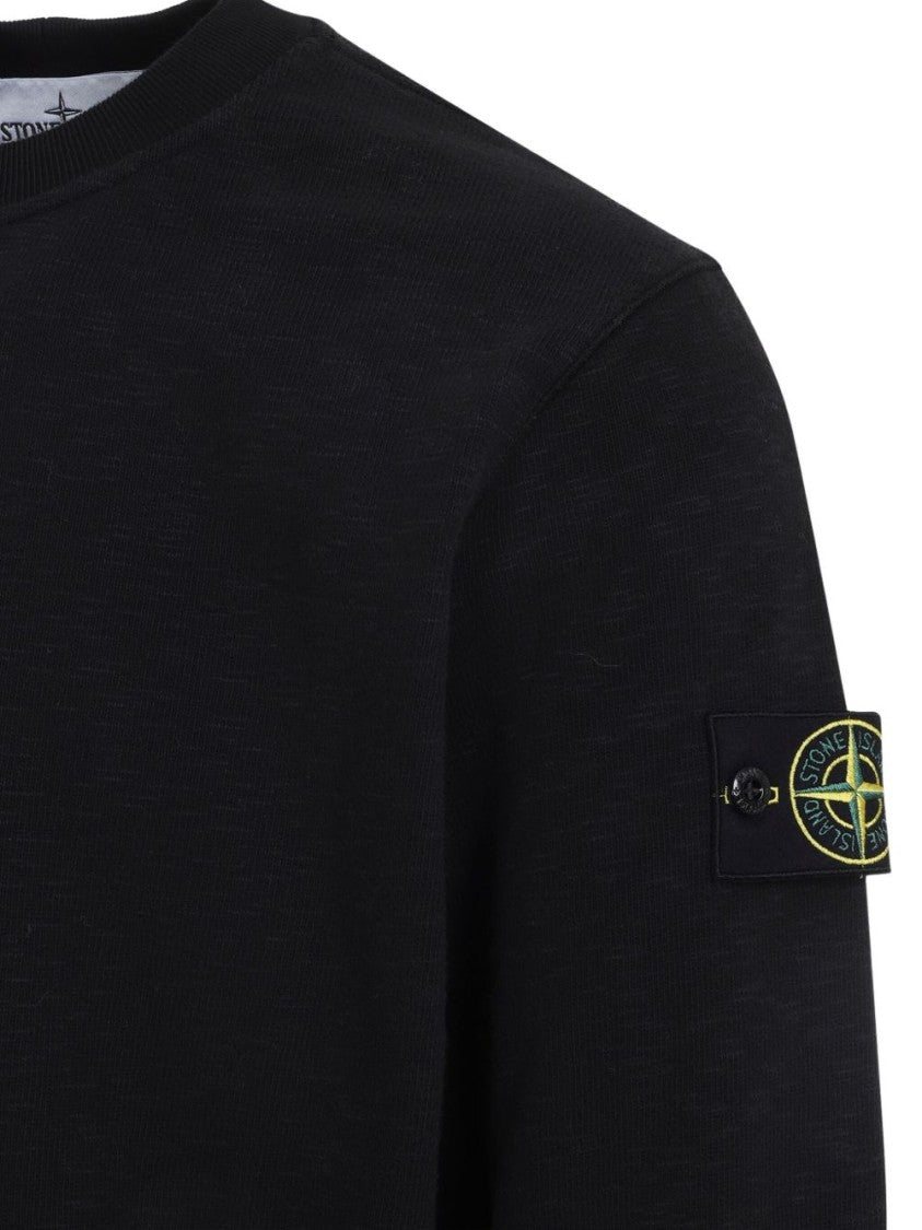 Stone Island Modern Fit Cotton Sweatshirt
