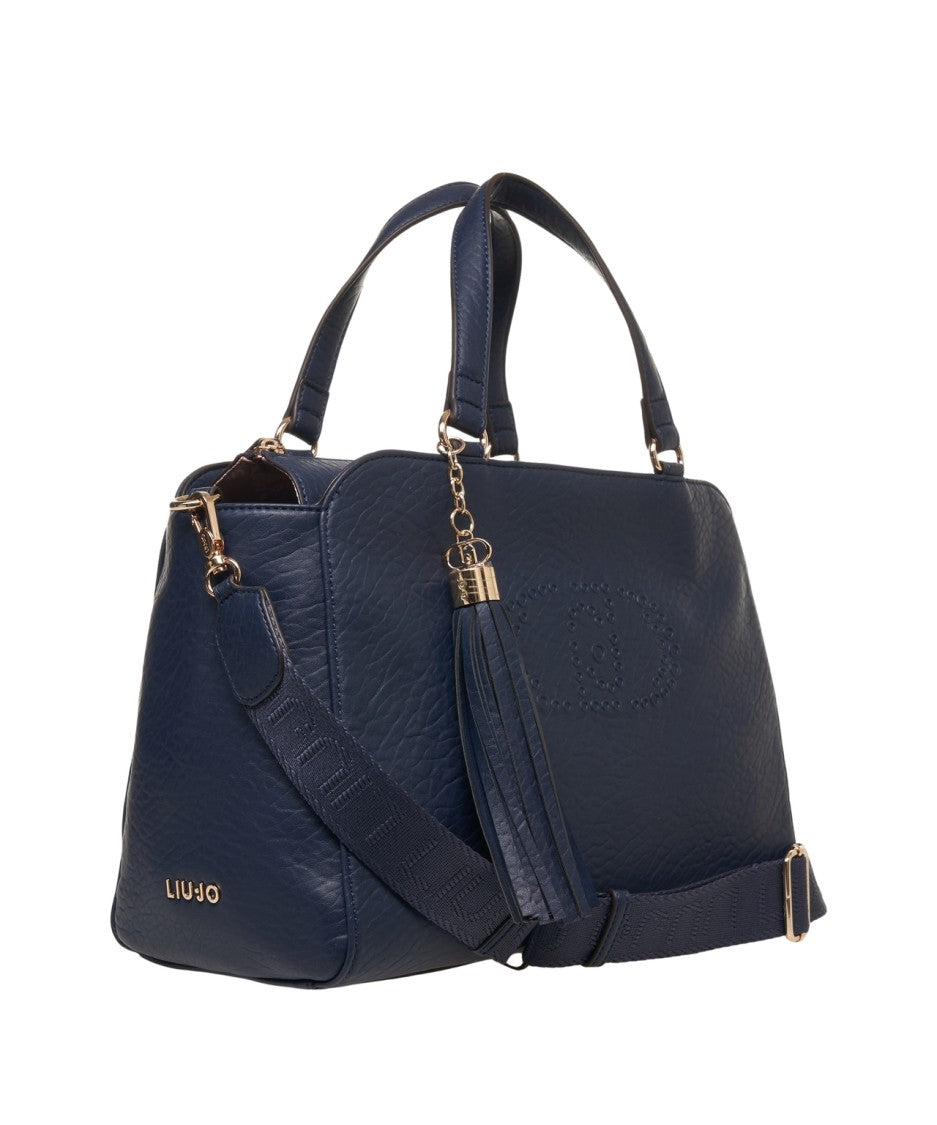 Liu Jo Eco-Leather Bag With Logo Print