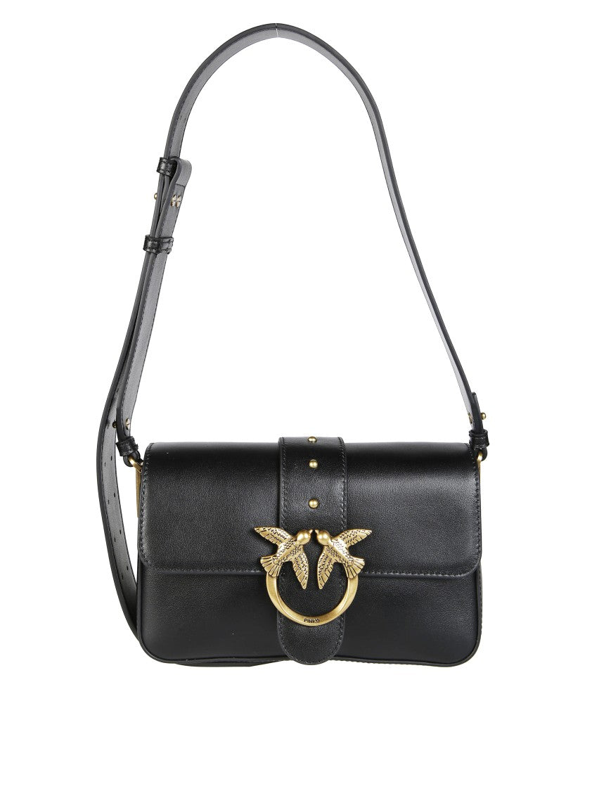 Pinko Love One Mini Slouchy Shoulder Bag
