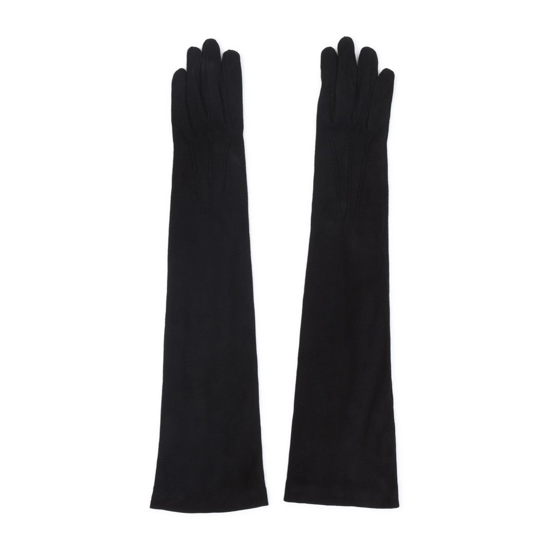 Giorgio Armani Black Lamb Leather Gloves