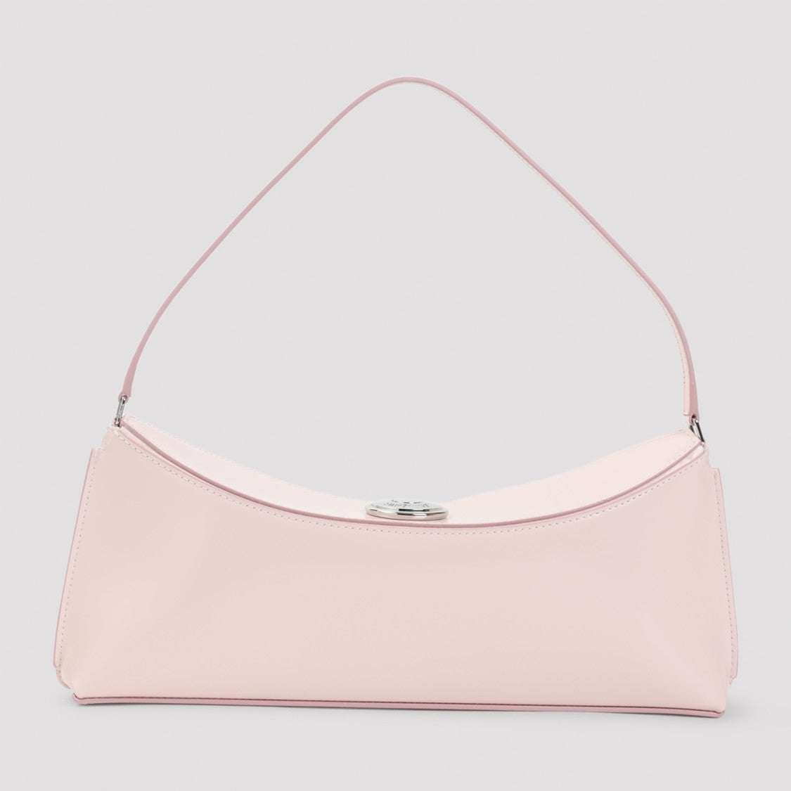 Jacquemus Smooth Pink Leather Le Calisso Handbag