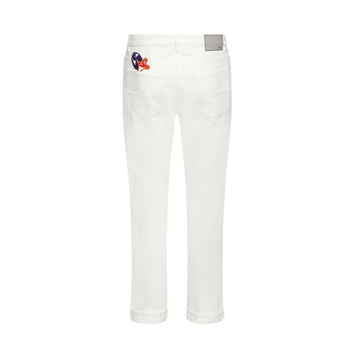 Dior Kennyscharf Patches Jeans