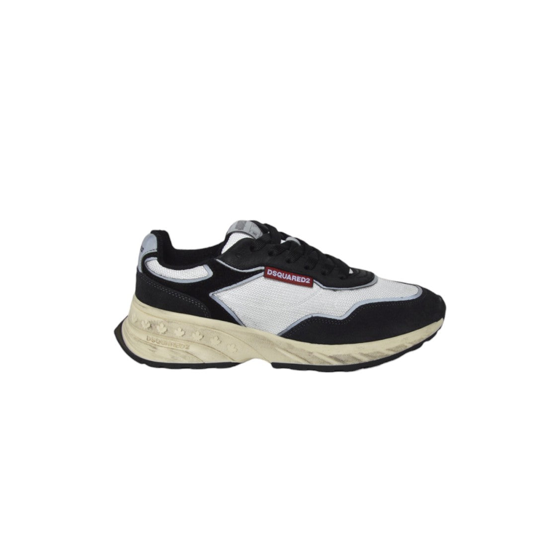 Dsquared2 Sprinter Sneakers In Black Leather