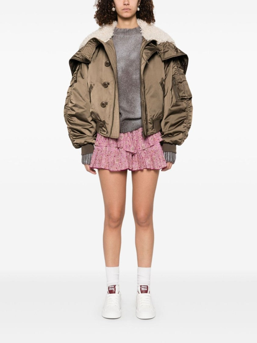 Isabel Marant Étoile Cropped Olive Kaki Jacket