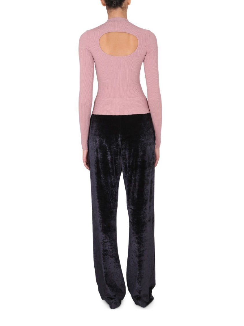 Proenza Schouler X White Label Ribbed Long-Sleeved Turtleneck Top