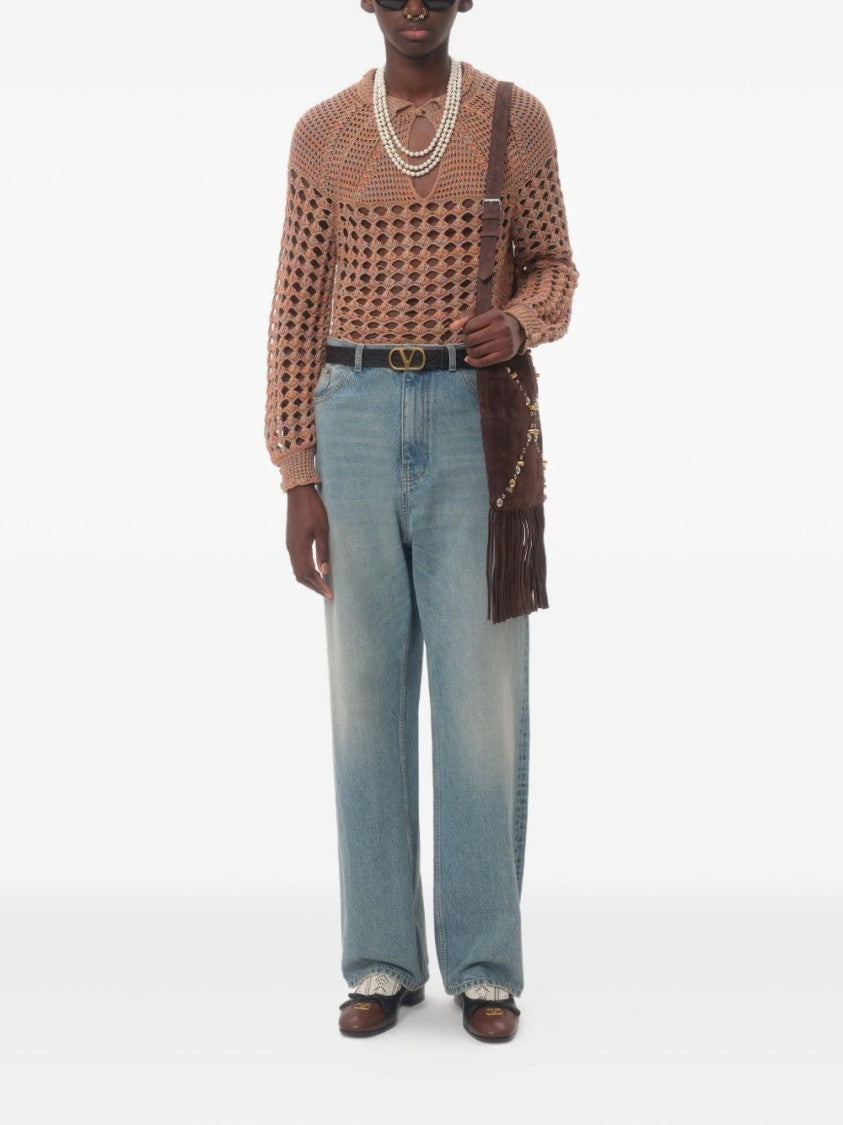 Valentino Light Blue Denim Jeans