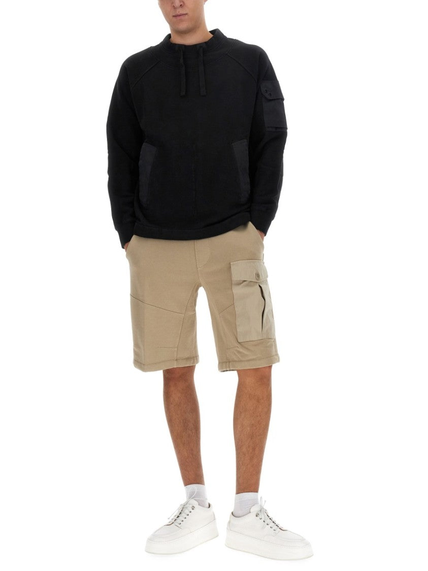 Ten C Textured Cotton Sweatshirt