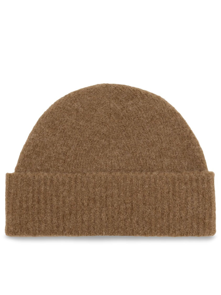 Ami Textured Alpaca-Wool Blend Hat