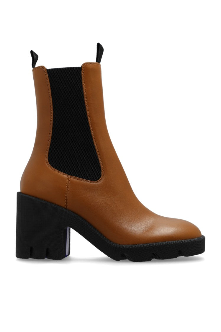 Burberry Chelsea' Platform Boots