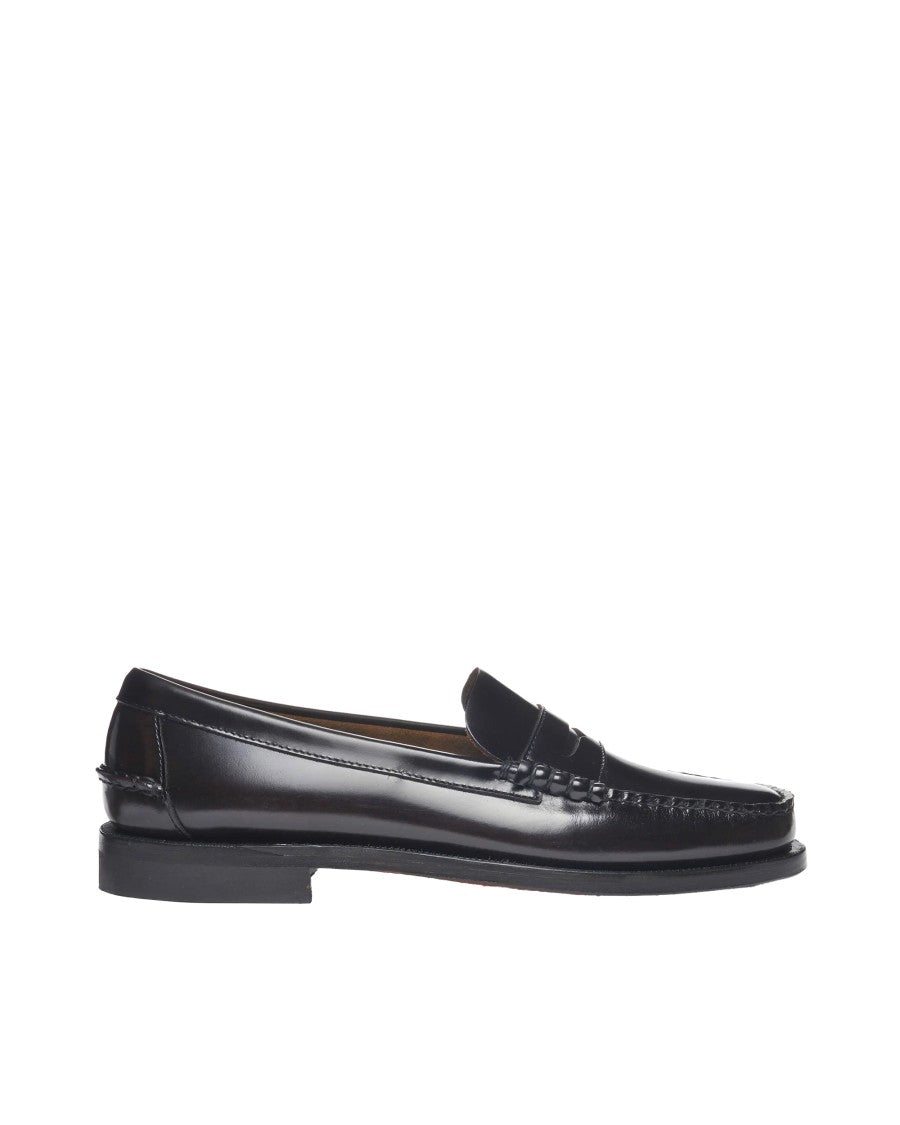 Sebago Classic Dan Brown Loafer In Burgundy