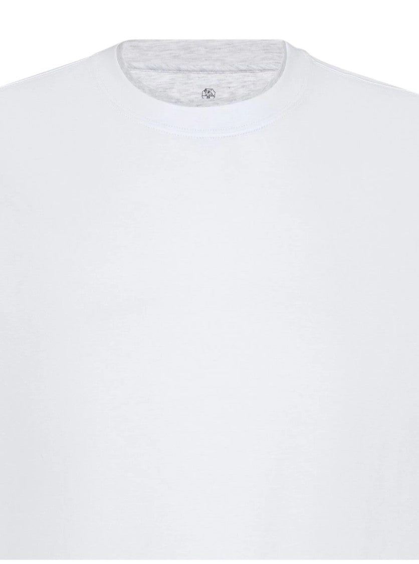 Brunello Cucinelli Crew Neck T-Shirt With Subtle Branding